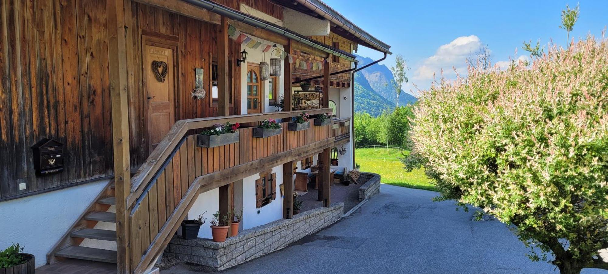 Apartment Bergblick Lohnerlehen Марктшелленберг Экстерьер фото