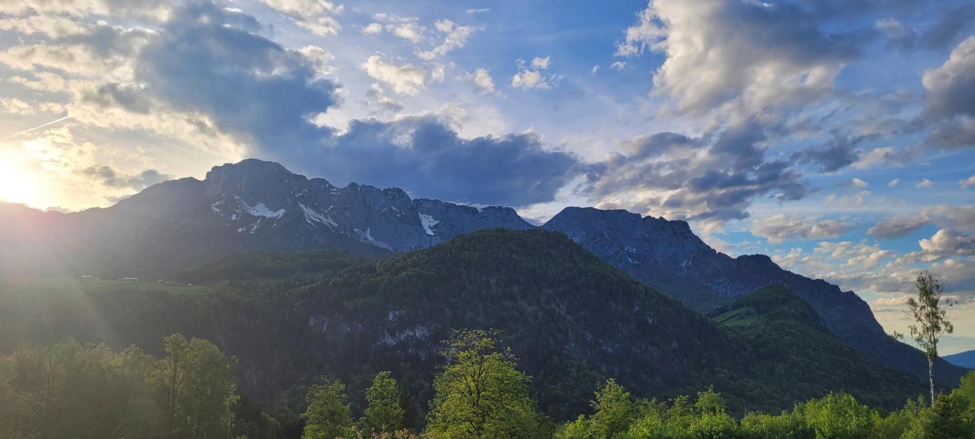 Apartment Bergblick Lohnerlehen Марктшелленберг Экстерьер фото